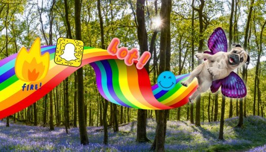 Snapchat on Three