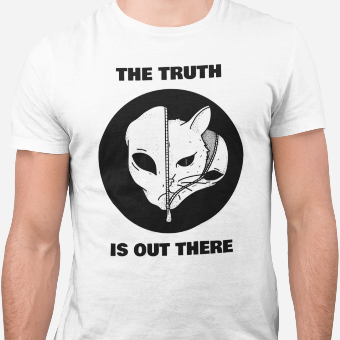 The truth is out there cat tee