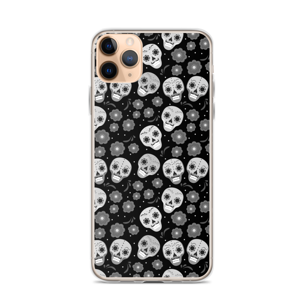 Day of the Dead Dark iPhone Case - Greatness Reinvented